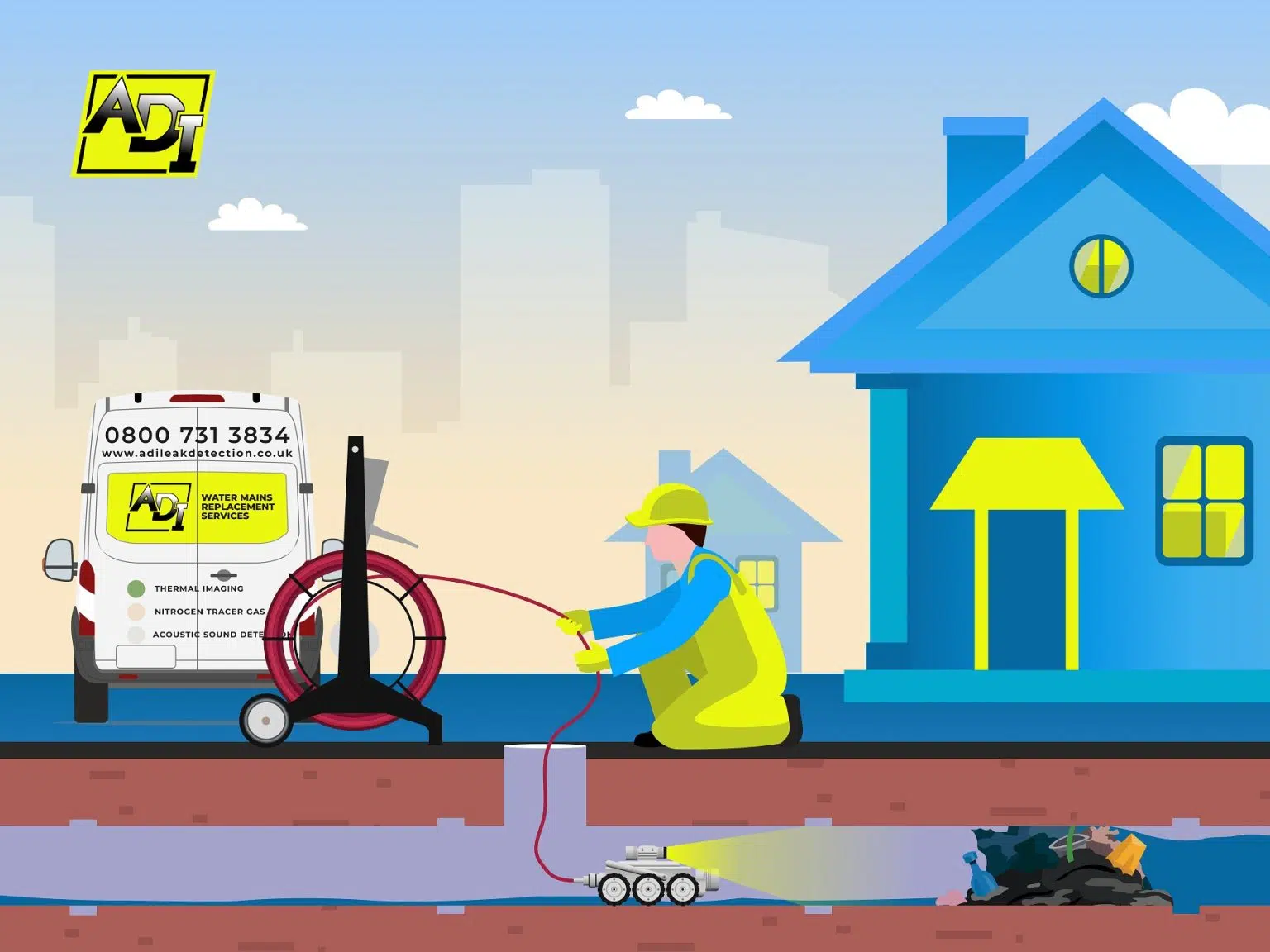 Drainage CCTV Surveys & Investigations Thetford